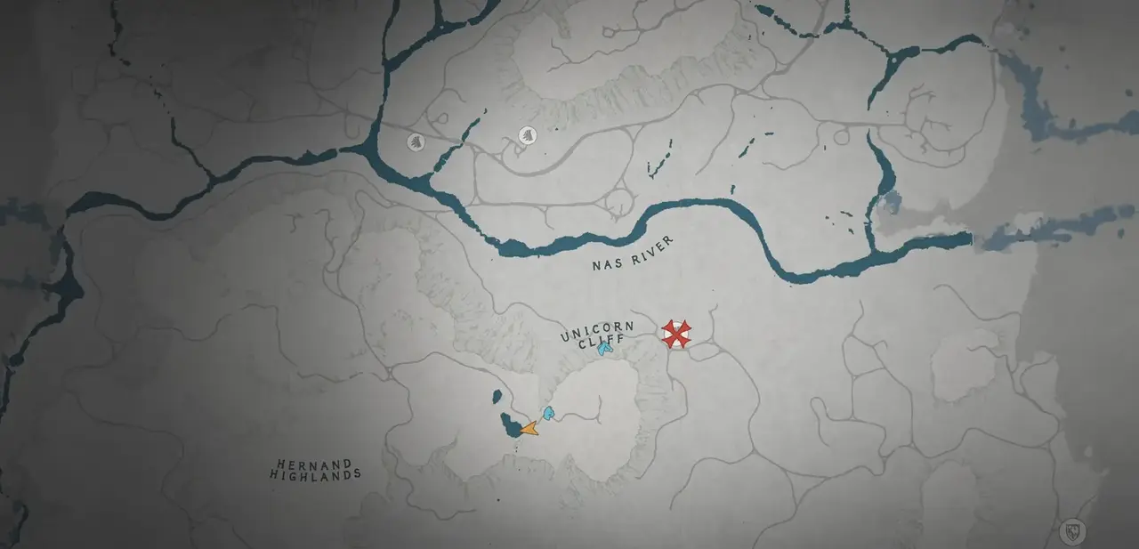 Investigating Grimzle near Coalvale Workshop